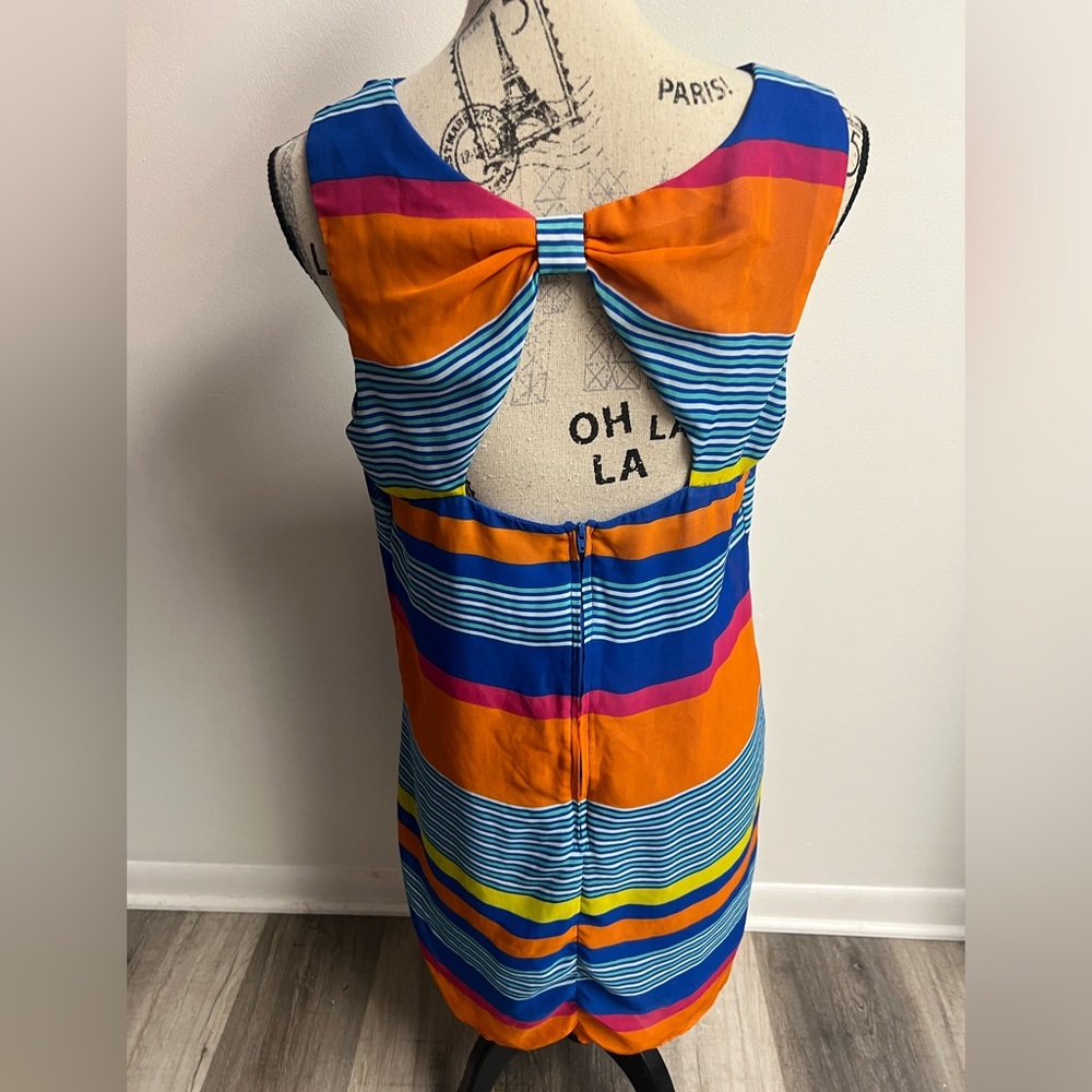 Bisou Bisou Colorful Mini Dress - Picture 3 of 16